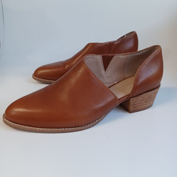 Madewell Shoes - Madewell The Lucie Flats Brown D'Orsay Style